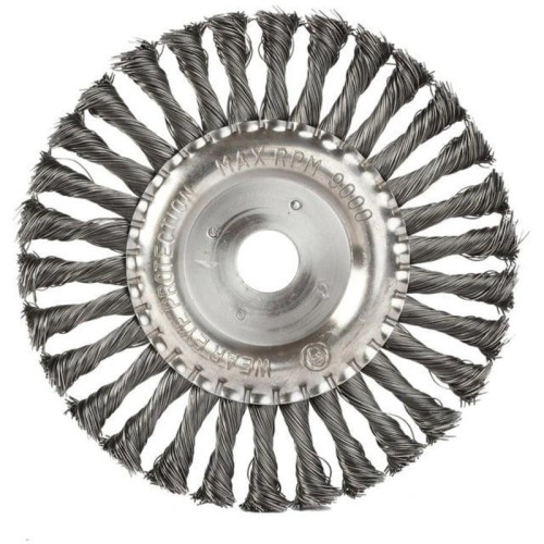 Щетка дисковая Patriot 813010013 d=180мм d(посад.)=22.23мм (угловые шлифмашины) (упак.:1шт)