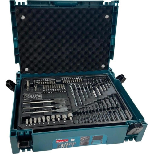 Набор бит и сверл Makita E-24913 по дер/мет/бет (70пред.) для шуруповертов/дрелей