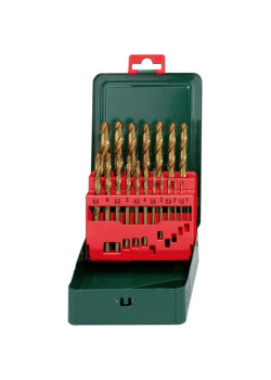 Набор сверл Metabo 627156000 по металлу (19пред.) для дрелей