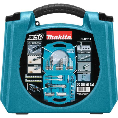 Набор оснастки Makita D-42014 универсал. (50пред.) для шуруповертов
