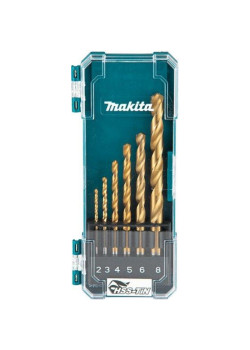 Набор сверл Makita D-72833 по металлу (6пред.) для дрелей