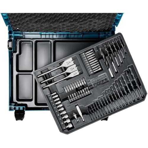 Набор оснастки Makita Makpac E-24907 (E-24907) (70пред.) для шуруповертов/дрелей