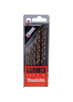 Набор сверл Makita D-30508 по металлу (5пред.) для дрелей