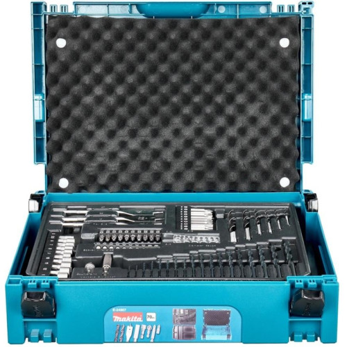 Набор оснастки Makita Makpac E-24907 (E-24907) (70пред.) для шуруповертов/дрелей