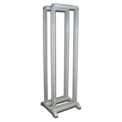 Стойка двухрамная Lanmaster TWT-RACK2-42U-6X8 42U 600ммX800мм серый