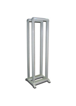 Стойка двухрамная Lanmaster TWT-RACK2-42U-6X8 42U 600ммX800мм серый