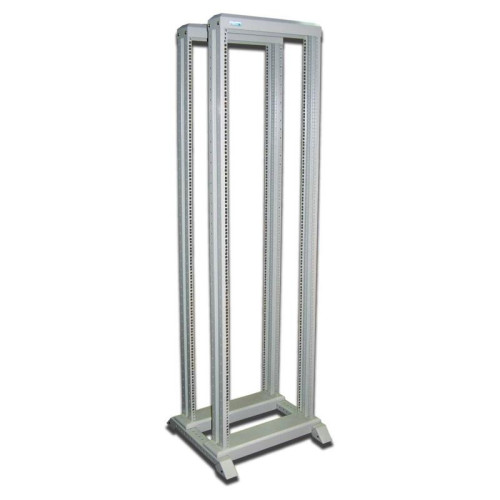 Стойка двухрамная Lanmaster TWT-RACK2-42U-6X8 42U 600ммX800мм серый