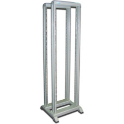 Стойка двухрамная Lanmaster TWT-RACK2-29U-6X6 29U 600ммX600мм 350кг серый