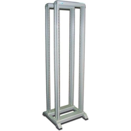 Стойка двухрамная Lanmaster TWT-RACK2-29U-6X6 29U 600ммX600мм 350кг серый