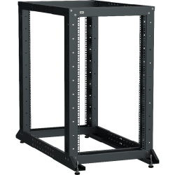 ITK LINEA F Стойка 2-рамная 37U 600х600-1000мм черная