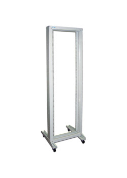 Стойка однорамная Lanmaster TWT-RACK1-42U 42U 600ммX600мм 150кг серый