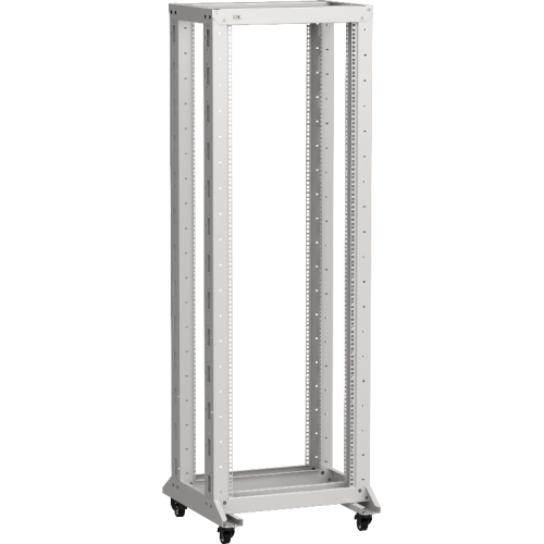 ITK LINEA F Стойка 2-рамная на рол. 33U 600х600мм серая