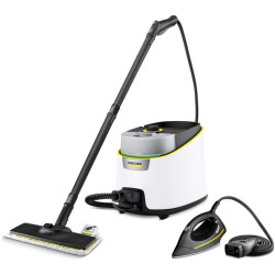 Пароочиститель напольный/ Пароочиститель напольный Karcher SC 4 Deluxe Iron EasyFix 2200Вт белый