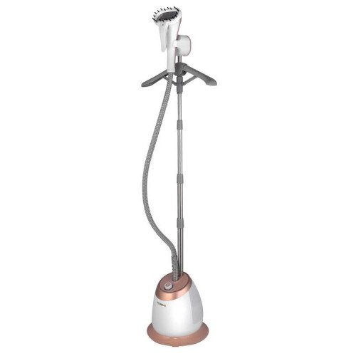 Отпариватель напольный/ Отпариватель напольный Hyundai H-US02259 1800Вт белый/золотистый