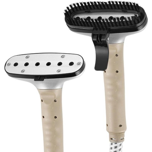 Отпариватель напольный/ Отпариватель напольный Kitfort КТ-9354 1850Вт золотистый/черный