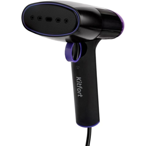 Отпариватель ручной/ Отпариватель ручной Kitfort КТ-9114 1500Вт черный/фиолетовый