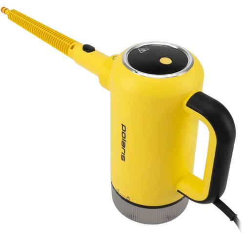 Пароочиститель ручной/ Пароочиститель ручной Polaris PSC 1712C 1700Вт черный/желтый