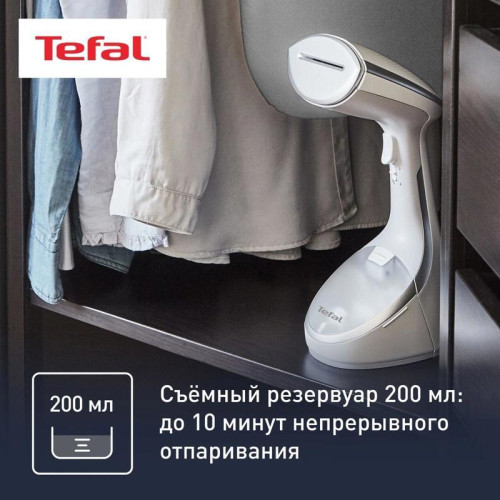 Отпариватель ручной/ Отпариватель ручной Tefal Access Steam Pocket DT9130E0 1600Вт белый/серебристый Отпариватель ручной/ Отпариватель ручной Tefal Access Steam Pocket DT9130E0 1600Вт белый/серебристый