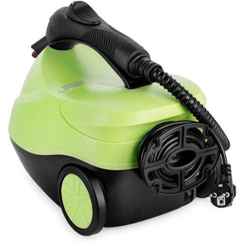 Пароочиститель напольный/ Пароочиститель напольный Kitfort КТ-9186 2000Вт салатовый/черный