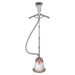 Отпариватель напольный/ Отпариватель напольный Hyundai H-US02259 1800Вт белый/золотистый