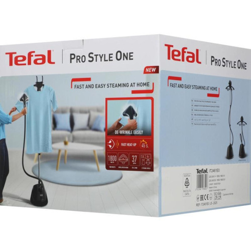 Отпариватель напольный/ Отпариватель напольный Tefal Pro Style One IT2461E0 1800Вт черный