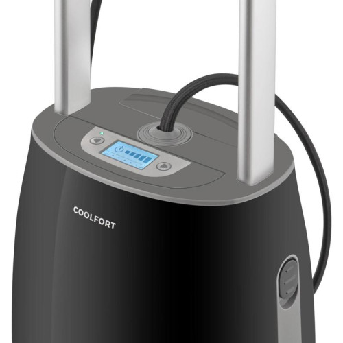 Отпариватель напольный/ Отпариватель напольный Coolfort CF-3445 2200Вт черный/серый