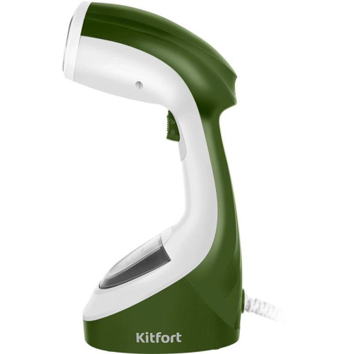Отпариватель ручной/ Отпариватель ручной Kitfort КТ-9297 1600Вт белый/зеленый