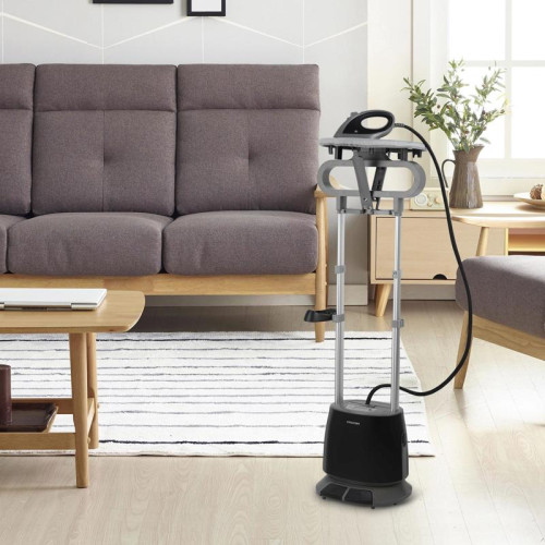 Отпариватель напольный/ Отпариватель напольный Coolfort CF-3445 2200Вт черный/серый