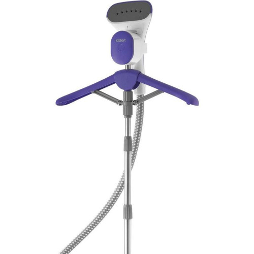 Отпариватель напольный/ Отпариватель напольный Kitfort КТ-990 1580Вт белый/синий