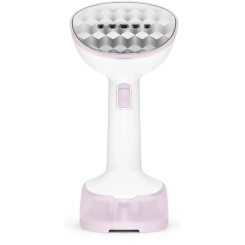 Ручной отпариватель Tefal/ Ручной отпариватель Tefal DT3050E1 Ручной отпариватель Tefal, мощность 1300 Вт, подача пара 20 г/мин, резервуар для воды 120 мл, электронное управление, вертикальное отпаривание, цвет белый/розовый