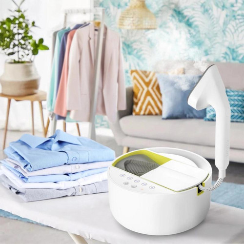 Отпариватель ручной/ Отпариватель ручной Kitfort КТ-9110-2 2180Вт белый/салатовый