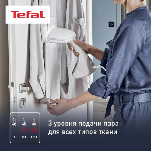 Отпариватель ручной/ Отпариватель ручной Tefal Access Steam Pocket DT9130E0 1600Вт белый/серебристый Отпариватель ручной/ Отпариватель ручной Tefal Access Steam Pocket DT9130E0 1600Вт белый/серебристый