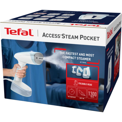 Отпариватель/ Отпариватель DT3041E1 Ручной отпариватель Tefal Access Steam Pocket DT3041E1
