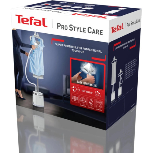 Отпариватель напольный/ Отпариватель напольный Tefal IT8470E1 2000Вт белый