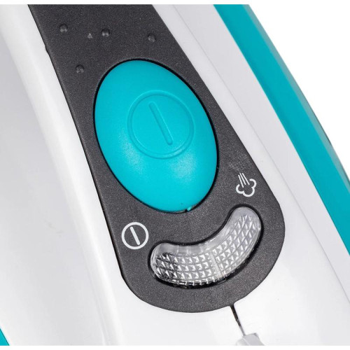 Пароочиститель напольный/ Пароочиститель напольный Kitfort КТ-914 1500Вт белый/голубой