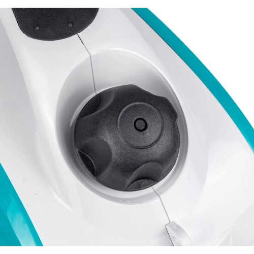 Пароочиститель напольный/ Пароочиститель напольный Kitfort КТ-914 1500Вт белый/голубой