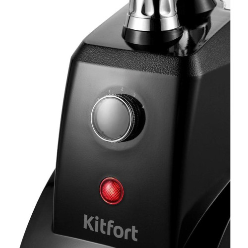 Отпариватель напольный/ Отпариватель напольный Kitfort КТ-9125 2200Вт черный