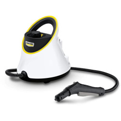 Пароочиститель напольный/ Пароочиститель напольный Karcher EasyFix SC 2 Deluxe 1500Вт белый/желтый