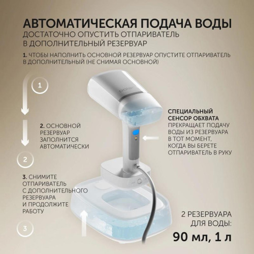 Отпариватель ручной/ Отпариватель ручной Polaris PGS 2277C 2200Вт белый Отпариватель ручной/ Отпариватель ручной Polaris PGS 2277C 2200Вт белый