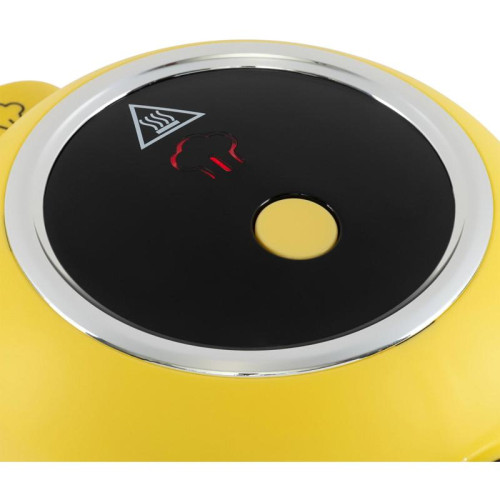 Пароочиститель ручной/ Пароочиститель ручной Polaris PSC 1712C 1700Вт черный/желтый