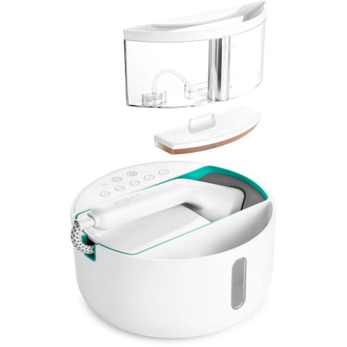 Отпариватель ручной/ Отпариватель ручной Kitfort КТ-9110-3 2180Вт белый/бирюзовый