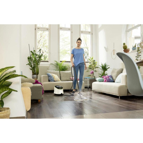 Пароочиститель напольный/ Пароочиститель напольный Karcher EasyFix SC 3 Deluxe 1900Вт белый Пароочиститель напольный/ Пароочиститель напольный Karcher EasyFix SC 3 Deluxe 1900Вт белый