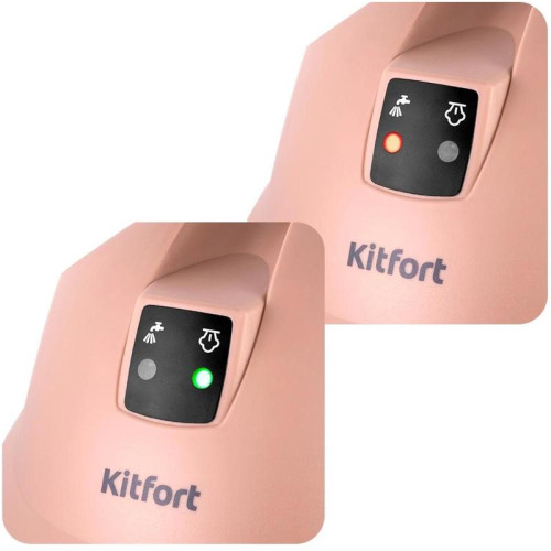 Пароочиститель напольный/ Пароочиститель напольный Kitfort КТ-9188 2000Вт бежевый/черный