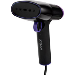 Отпариватель ручной/ Отпариватель ручной Kitfort КТ-9114 1500Вт черный/фиолетовый