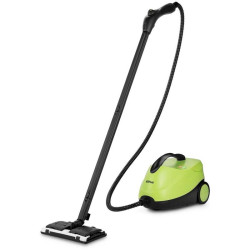 Пароочиститель напольный/ Пароочиститель напольный Kitfort КТ-9186 2000Вт салатовый/черный