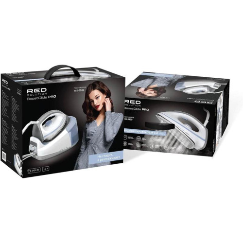 Парогенератор/ Парогенератор Red Solution RSS-5909 2400Вт белый/голубой