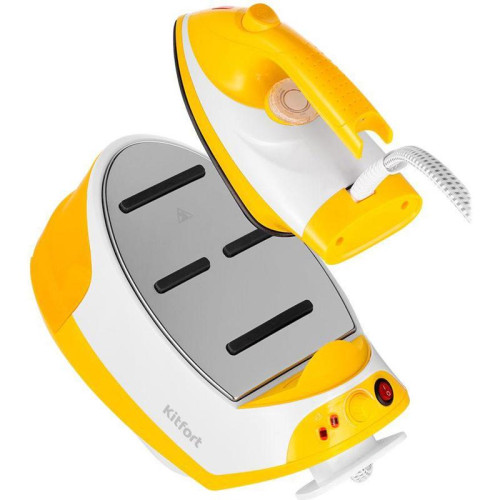 Парогенератор/ Парогенератор Kitfort КТ-9135 2000Вт желтый/белый