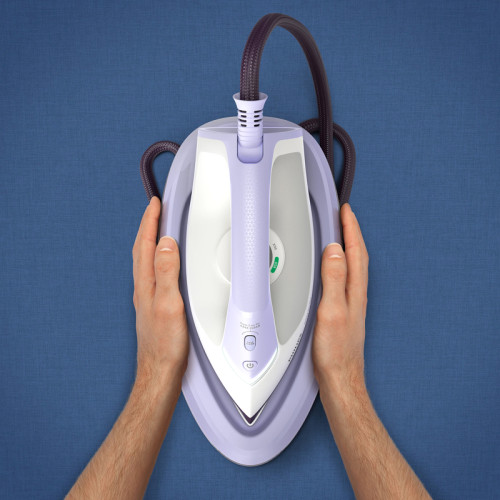 Парогенератор Philips/ Парогенератор Philips PSG3000/30 Парогенератор Philips, мощность 2400 Вт, объем 1.4 л , подача пара 120 г/мин, паровой удар 350 г/мин, вертикальное отпаривание, цвет фиолетовый