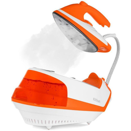 Парогенератор/ Парогенератор Kitfort КТ-9135 2000Вт оранжевый/белый