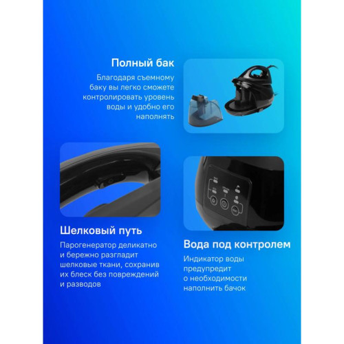 Парогенератор/ Парогенератор Panasonic NI-GT200 синий